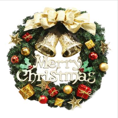 China Fashional 2021 New Design Christmas Decorative Flower Garland Handmade Christmas Home Decoration Ornaments for sale