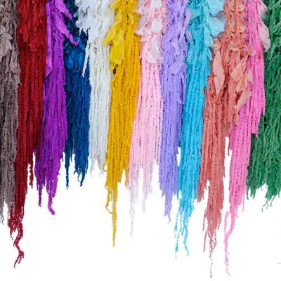 China Fashional Natural Preserved Hanging Amarantus Flower Pearl Lovers Tears Amaranth Caudatus Dried Preserved Amarantus for sale