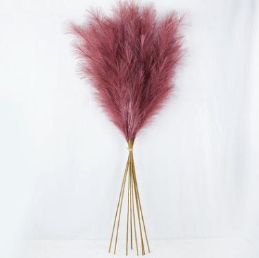 China Hot Sale Fashional Amazon Wedding Home Decorative Indoor Decor Artificial Pampas Grass for sale