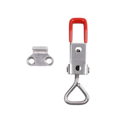 China Good Quality Zinc Alloy Spring Base Adjustable Stainless Steel Latch Lock For Wooden Box for sale