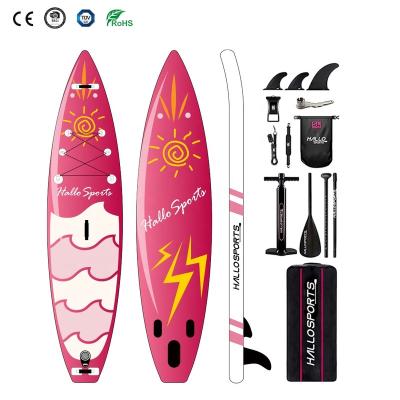 China Hallosports 122 Large Unisex Adventure Exercise Paddleboard for 2 Person for sale