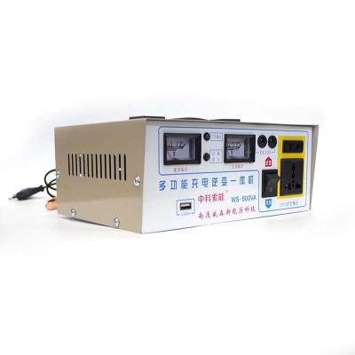 China System Solar Car Solar Power Inverter Controller Pure Sine Wave With Charger for sale