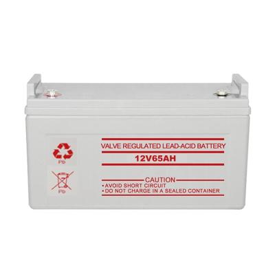 China Toys Deep Cycle 12V 65AH Solar Sealed Lead Acid Battery for sale