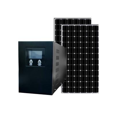 China Home solar generator with panel completed hybrid solar system on grid for sale