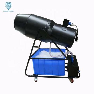 China Metal + Plastic New Arrival Popular Event Snow Jet Cannon 3000W Poolside Party Foam Rental Machine for sale