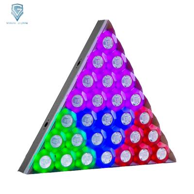 China Hotel Triangle RGBW 4IN1 WW/CW 28 Pixel Control LED DJ COB Lighter Blinder for sale