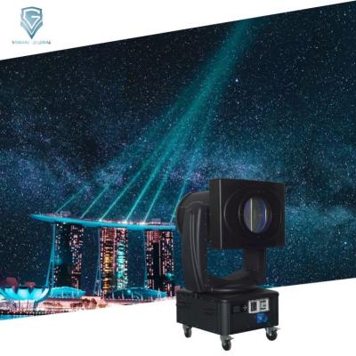 China Colorful Outdoor Sports Stadiums CMY DMX512 Xenon Sky 5000w Moving Head Light for sale