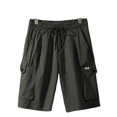 China Wholesale Cargo Running Tech Anti-Wrinkle Casual Drawstring Shorts , Mens Beach 3D Pocket Shorts for sale