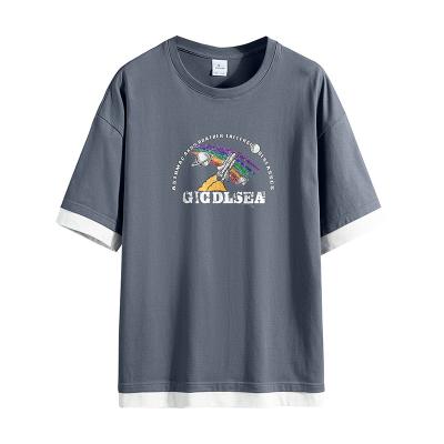 China 100% Cotton 200gsm 7 Colors Anti-Wrinkle Mens Womens Unisex High Quality Printing - Casual Shirt Tee T-Shirts for sale