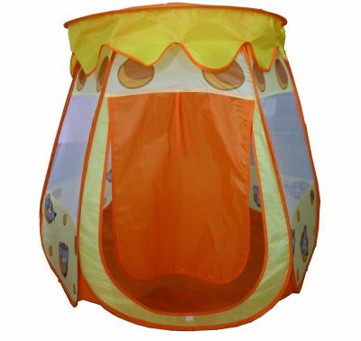 China Pretty pumpkin cut cheap kids play part tent popup， oudoor and indoor，kids  tent for sale