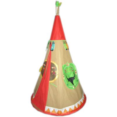 China Wooden Toddler Teepee Tent For Kids，Outdoor Camping Toddler Play Tent for sale