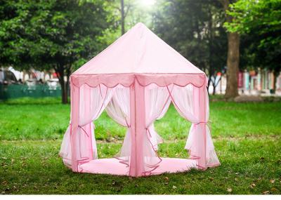 China Pvc Pole Childrens Play Tent Indoor Clean Room Princess Castle Tent House for sale