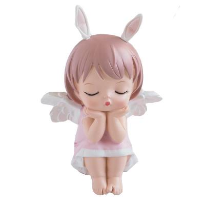 China Apply to all custom fairy desktop decoration custom fairy desktop gift statue factory resin miniature statue for sale