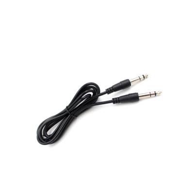 China 1/4 inch 6.3mm TRS male to 6.3mm male speaker output in stereo music audio cable for sale