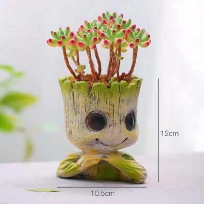 China Home and garden simple desktop ceramic pot for planter flower pot succulent flower pot for factory wholesale for sale