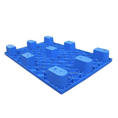 China Factory Price Single Faced Cheap Heavy Duty Plastic Pallet Mold Stretching Pallet Plastic Euro Plastic Pallet for sale