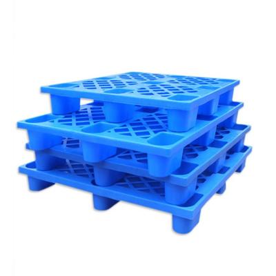 China Newest Low Price Single Faced HDPE Anti-Slip Light Weight 9 Feet Plastic Pallet Supplier For One Time Export for sale