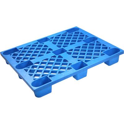 China Free Shipping HPPE / PP Material Euro Plastic Pallets 6T Single Faced Plastic Static Pallet for sale