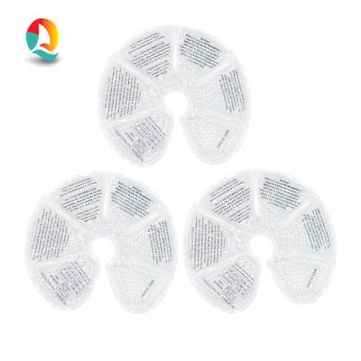 China TPU plus reusable PCM breast pain relief breast pad gel pearl reusable breast care pad for sale