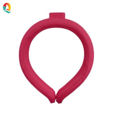 China TPU plus High Quality Outdoor Cooling Hose Summer Outdoor PCM Ice Cooler Neck Cooler PCM Neck Cooler Ring for sale