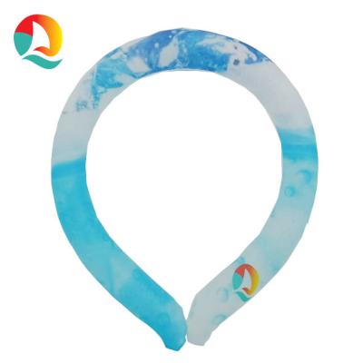 China TPU Plus PCM 2023 New Product Advanced Gel Cold Neck Cooling Cool Outdoor Heatstroke Avoidance Summer Collar Cooling Scarf for sale