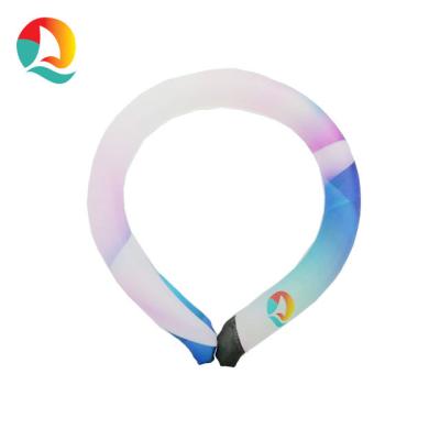 China TPU Plus Cooling Ring 2023 PCM March Expo PCM Freeze Csi Cooling Cooling Ring Cool Summer Wearable Cold Reusable Heat Tpu/PCM Ice Neck for sale