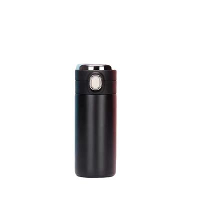 China 2022 New Sustainable Stainless Steel Thermal Insulated Led Bottle Smart Thermos Water Bottle 300ml 400ml for sale