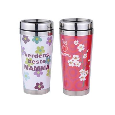 China Custom Agriculture Mothers Day Gifts Stainless Steel Tumblers Vacuum Flask Promotional Mug for sale