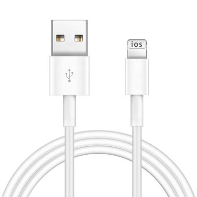 China Mobile Phone For iPhone iPad USB A To Lightning Fast Charging Data Cable 1m 2m 3m Band 2A USB Charging Data Cable For iPhone for sale