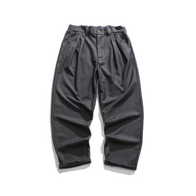 China wholesale price m l xxl xl or size customized classic straight Anti-wrinkle casual pants for men for sale