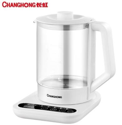 China 360 Degree Rotation Base Chinese Coffee 1.5L Tea Maker Kettle 220V Household Electric Glass Tea Maker for sale