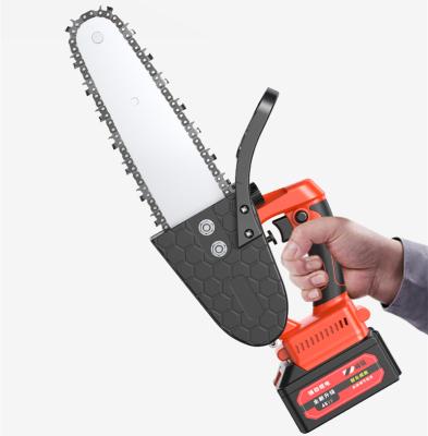 China WHAMX 30000MAH 10inch Anti-Skid Lithium Battery Electric Chainsaw Machine With 2 Battery for sale