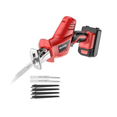 China Wood Saw WHAMX Lithium Battery Electric Woodworking Jig Saw Reciprocating Cordless Saw for sale