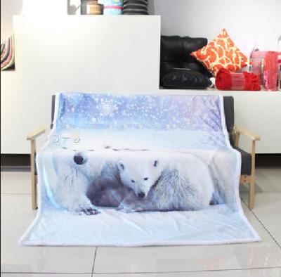 China Comfortable Flannel Blanket Soft Blankets For Kids 100% Polyester Pill Resistant for sale