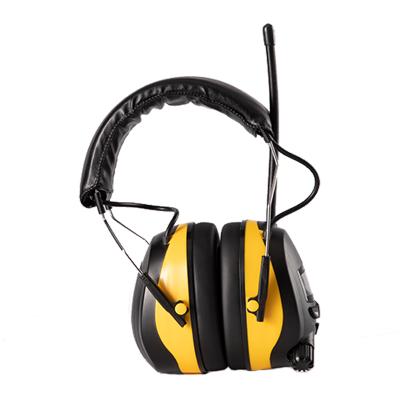 China Electronic safety earmuffs AM/FM radio\soft workmanship\comfortable and BT Digital hearing protecter earmuffs for sale