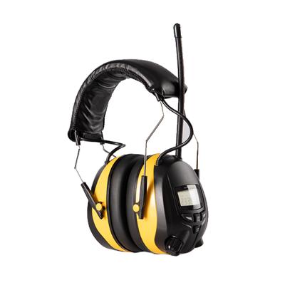 China Electronic Safety Earmuffs\Soft Hearing Protection\Comfortable with AM/FM Radio for sale