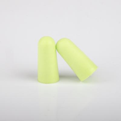 China Safety\33db Soft Bullet Ear Plug ODM/OEM Industrial Soft\Comfortable PU Foam For Noise Reduce With Customized Package for sale