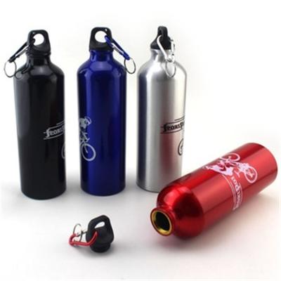 China Promotional Colorful Aluminum Water Bottle Stocked 750ML Logo Printed Recycle Sustainable Customized Fashion for sale