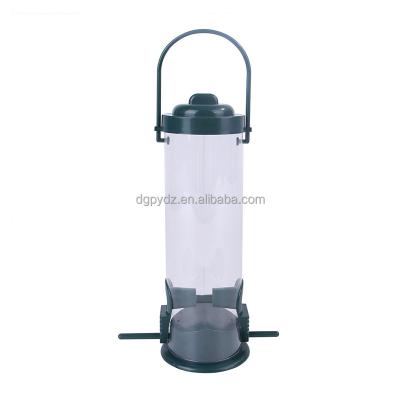 China High Capacity Sustainable Cylinder Outboard Suspensibility Bird Feeder for sale