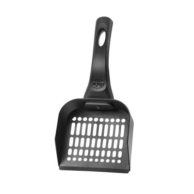 China Sustainable Classic Design Black Color Cat Litter Scoop for sale