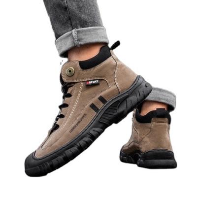 China Wholesale Anti-odor New Arrival Design Outdoor Men's Shoes High Quality Walking Rise Military Desert Boots For Men for sale