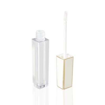 China 2021 Fashion Cosmetic Luxury Container Private Label Clear Empty Lip Gloss Tube Packaging 5ml 8ml for sale