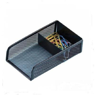 China Customization Metal Punched Mesh Office School Home Stationery Square Notes Clip Holder and Card Holder for sale