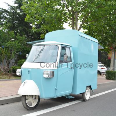 China Retro electric winery tuktuk food truck tricycle food truck for sale in Thailand for sale