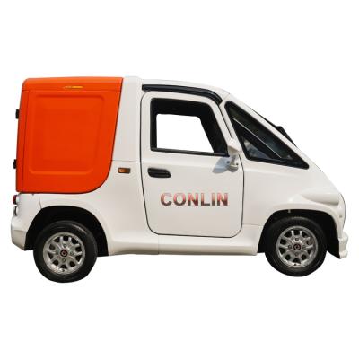 China 1 Seater Electric City Delivery Car L6e Mini Cargo Vans For Adults In The Netherlands for sale