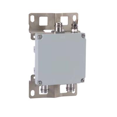 China Factory Price 5G Mode 698-2700/3300-3800MHz IP68 Low PIM Dual Band Combiner with 4.3-10 Female Connector BRC2-638--155-41F for sale