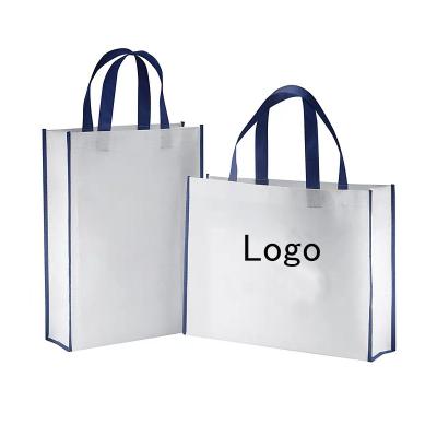 China Reusable Custom Handled Non Woven With Logo Printing Shopping Bag for sale