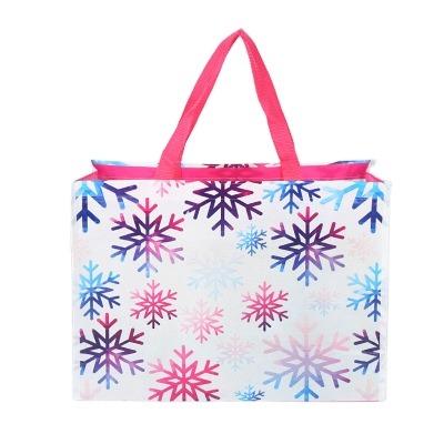 China Factory Price Promotional Custom Nonwoven Eco Handled Tote Laminated PP Fabric Bags for sale