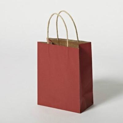 China Cheap Low Cost Christmas Brown Manufacturer Kraft Paper Bag BIODEGRADABLE For Clothing In Stock for sale