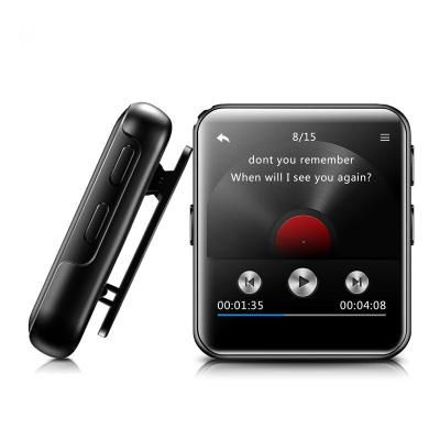 China Full touch 2020 sports popular mp3 music player mini mp3 clip with manual for sale